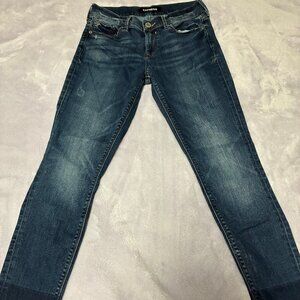 Express Size 2 Cropped Jean Leggings